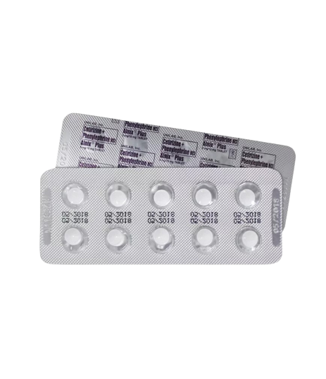 ALNIX PLUS Cetirizine Dihydrochloride Phenylephrine